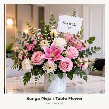 Bunga Meja Grand Ballroom Puri Begawan