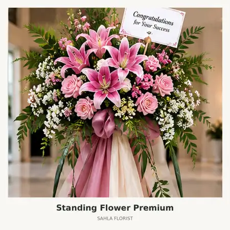 Standing Flowers Grand Ballroom Puri Begawan